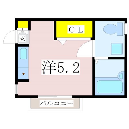 谷山駅 徒歩7分 2階の物件間取画像